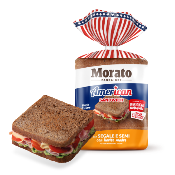 American Sandwich con segale e semi